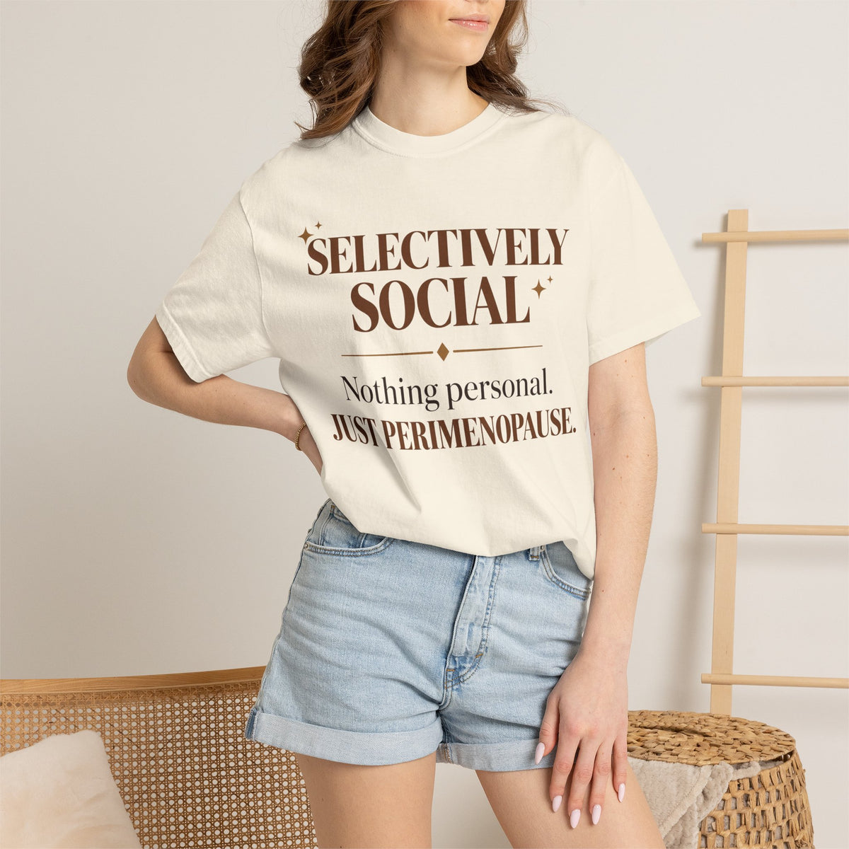 Selectively social T-shirt