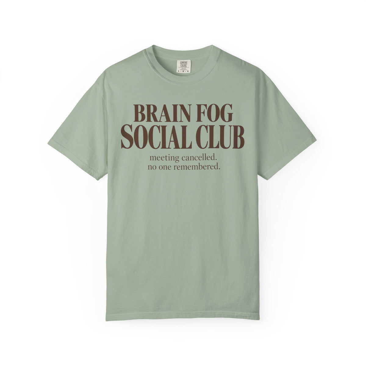 Brain fog social club T-shirt