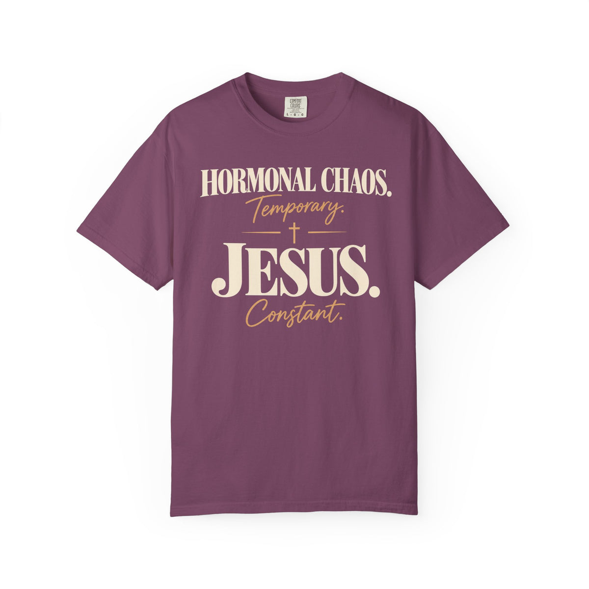 Hormonal chaos temporary.  Jesus constant T-Shirt