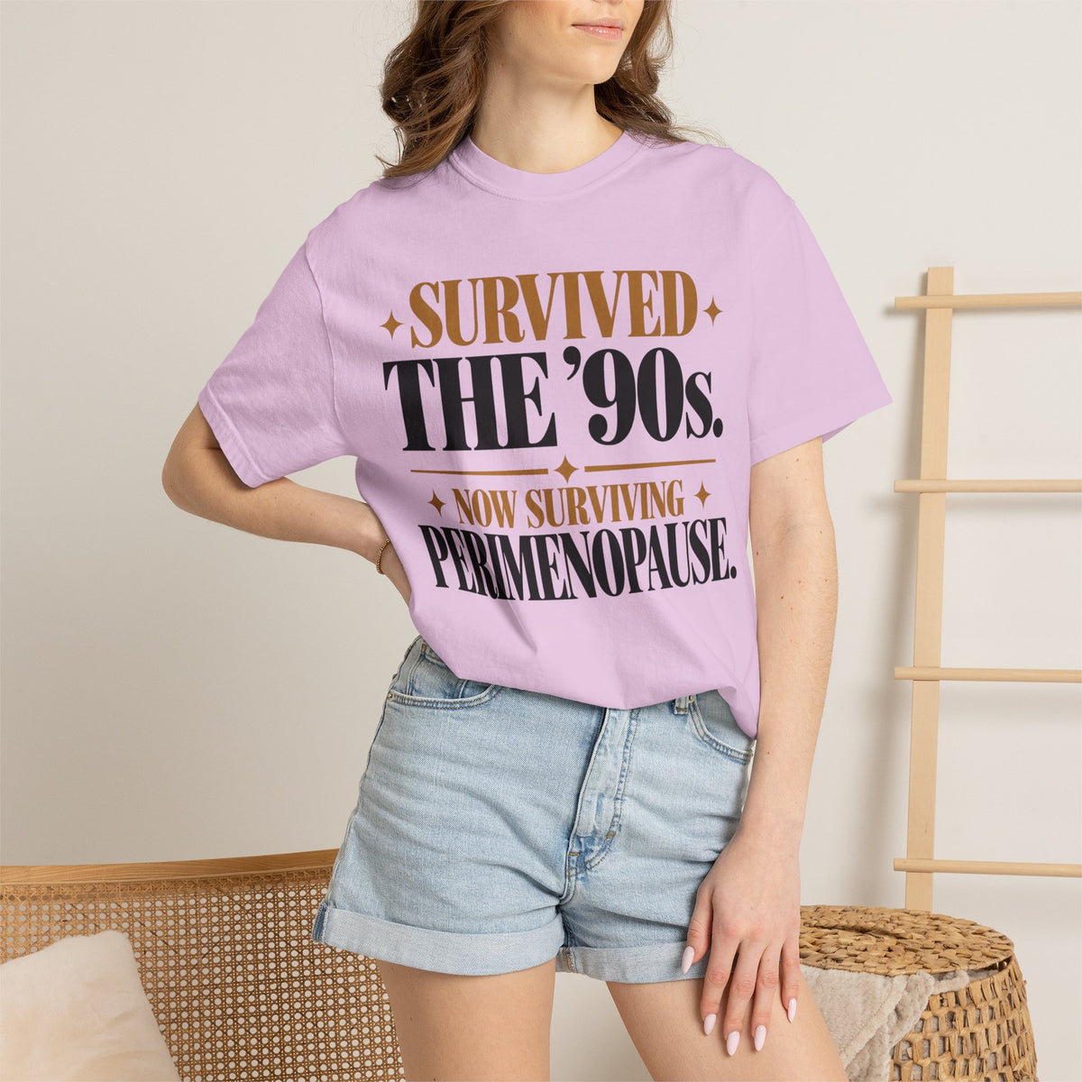 Survived the 90's - Now surviving Perimenopause T-shirt