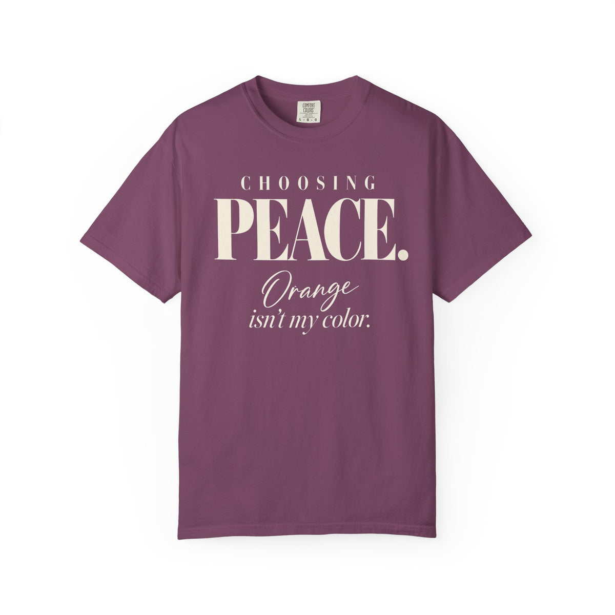 Choosing peace T-shirt