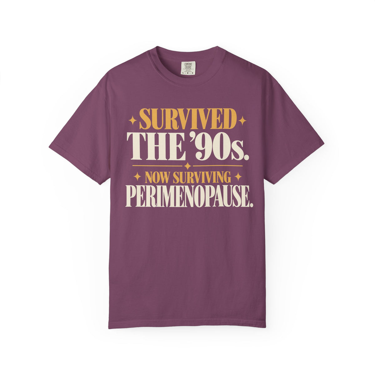 Survived the 90's.  Now surviving perimenopause T-shirt