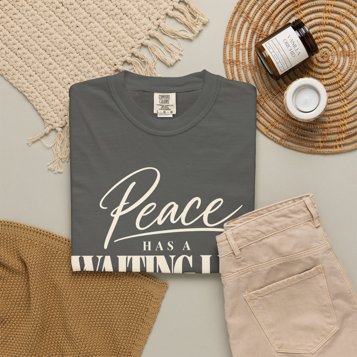 Peace has a waiting list V2  T-shirt