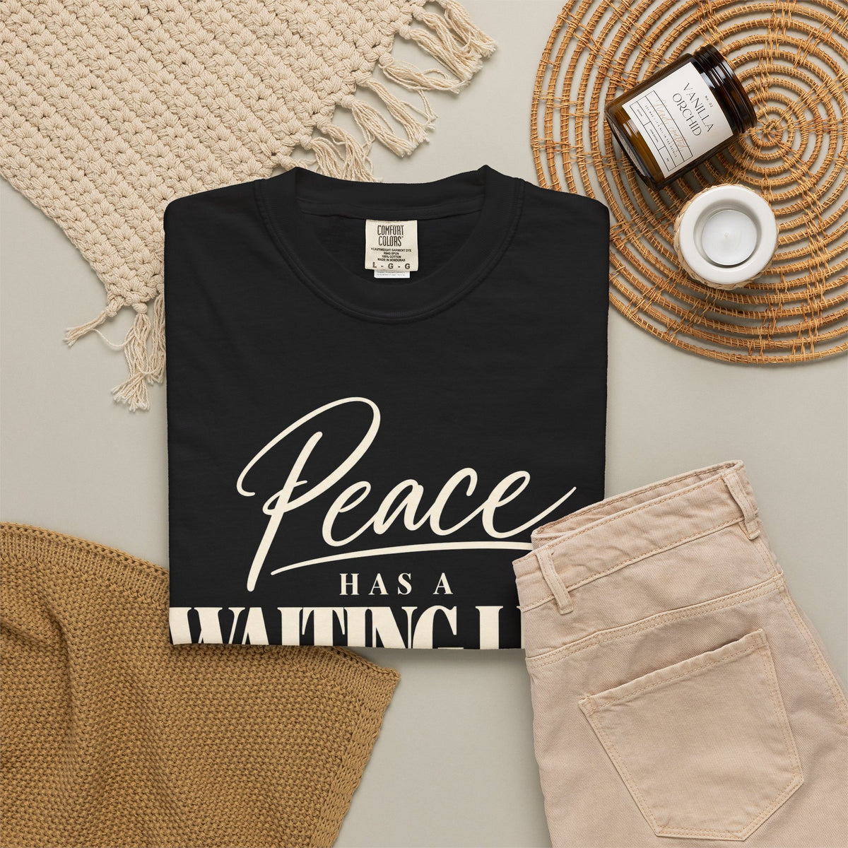 Peace has a waiting list V2  T-shirt