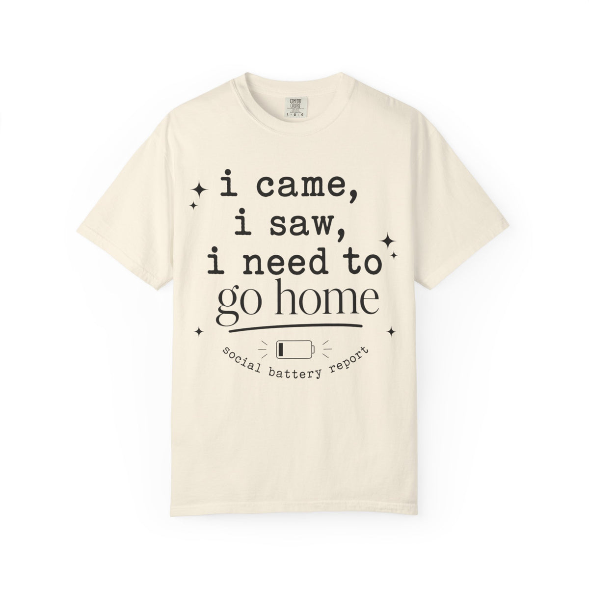 I came.  I saw.  I need to go home. T-shirt