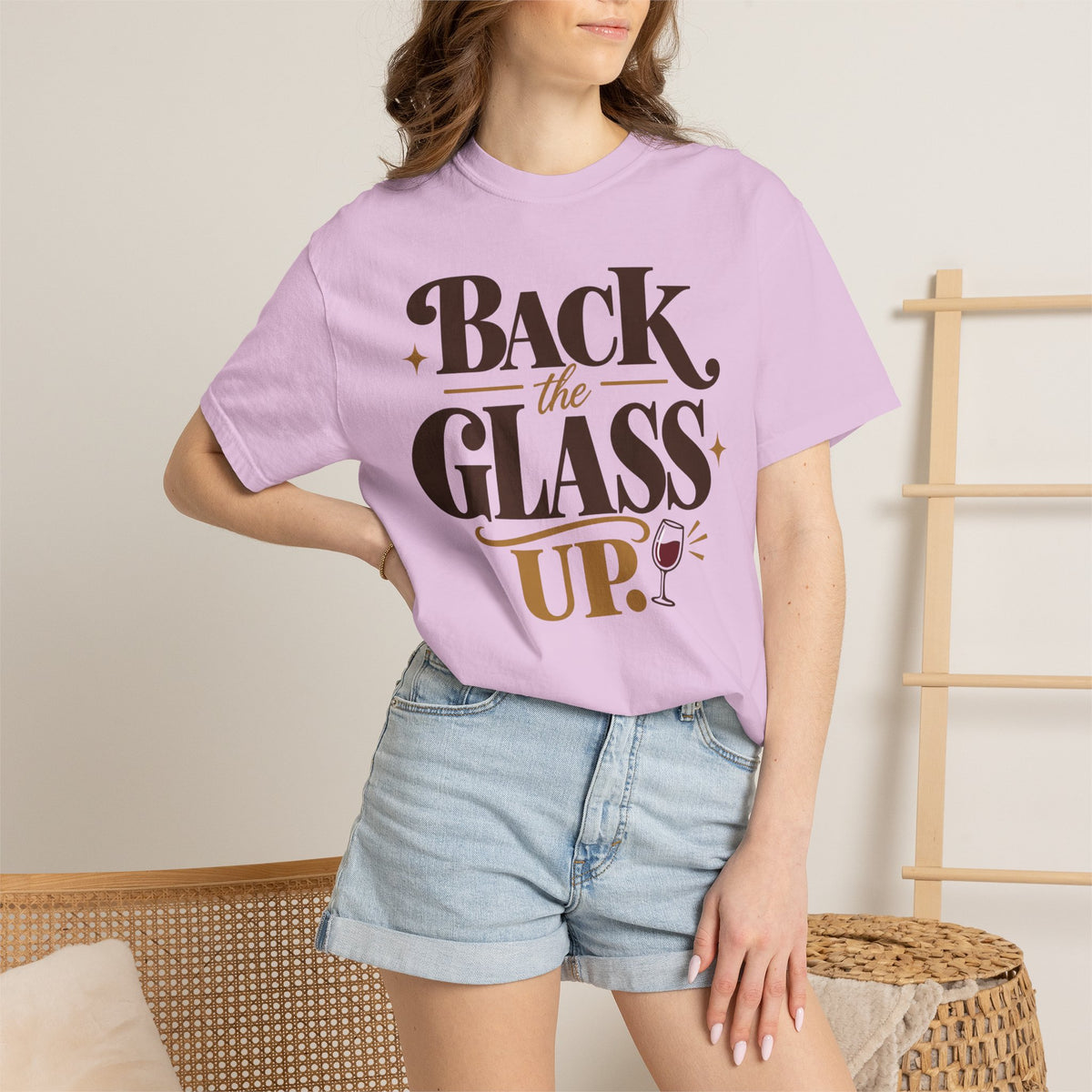 Back the glass up T-shirt