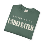 Inside voice. Undefeated T-shirt