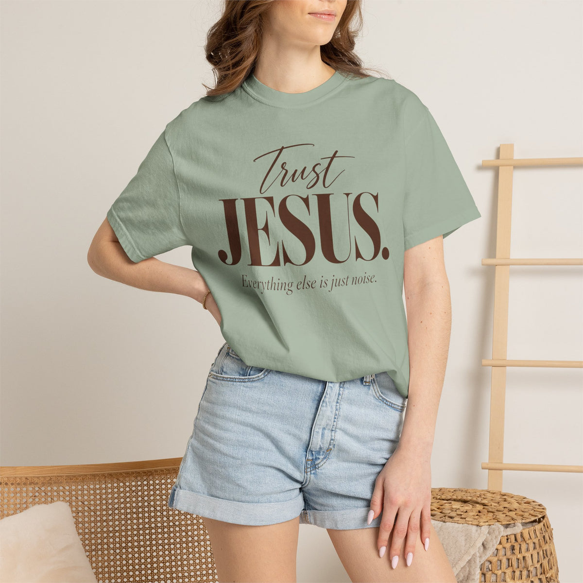Trust Jesus.  Everything else is just noise T-Shirt