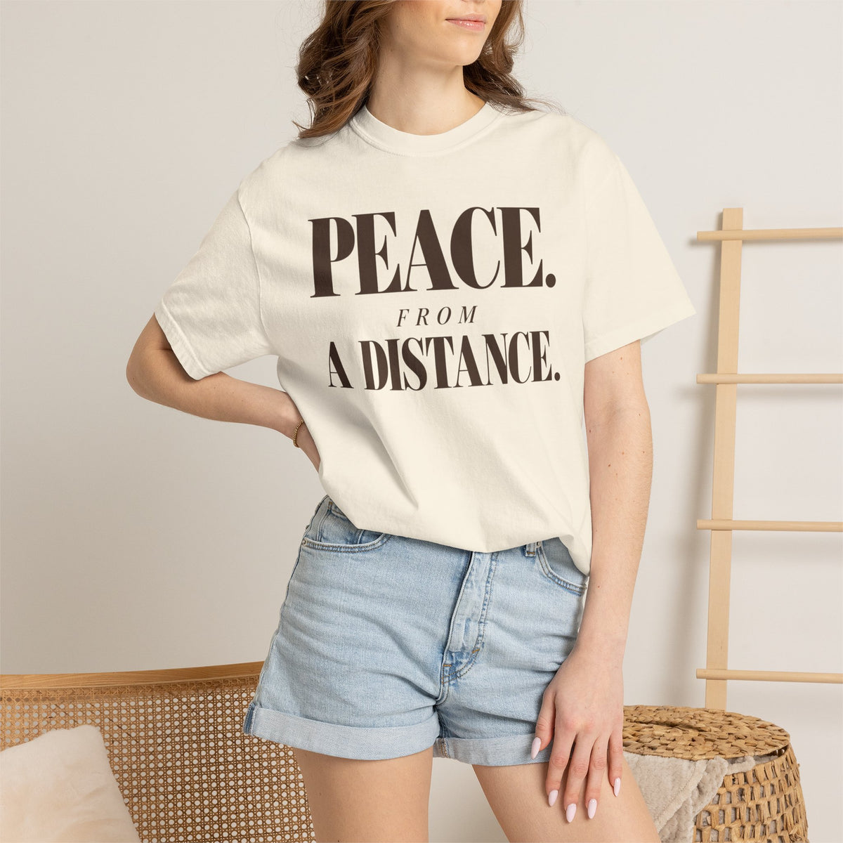 Peace from a distance T-shirt