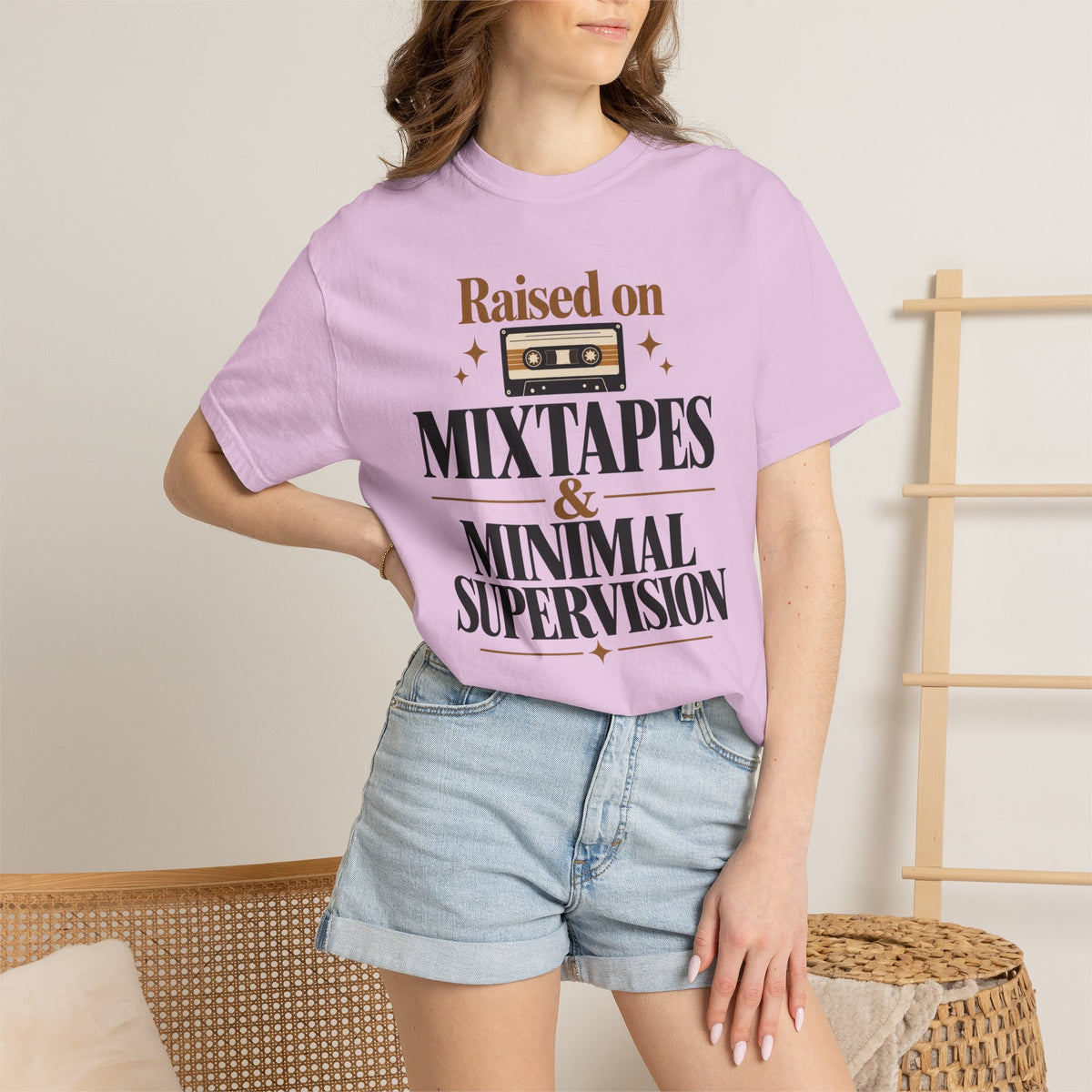 Raised on mixtapes T-shirt