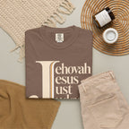 Jehovah Jesus Just Judge t-shirt