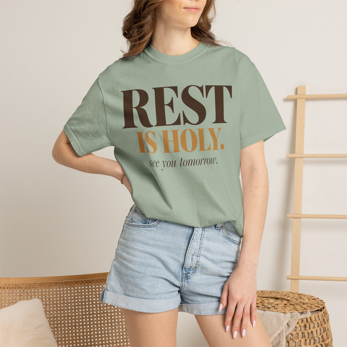 Rest is Holy T-shirt