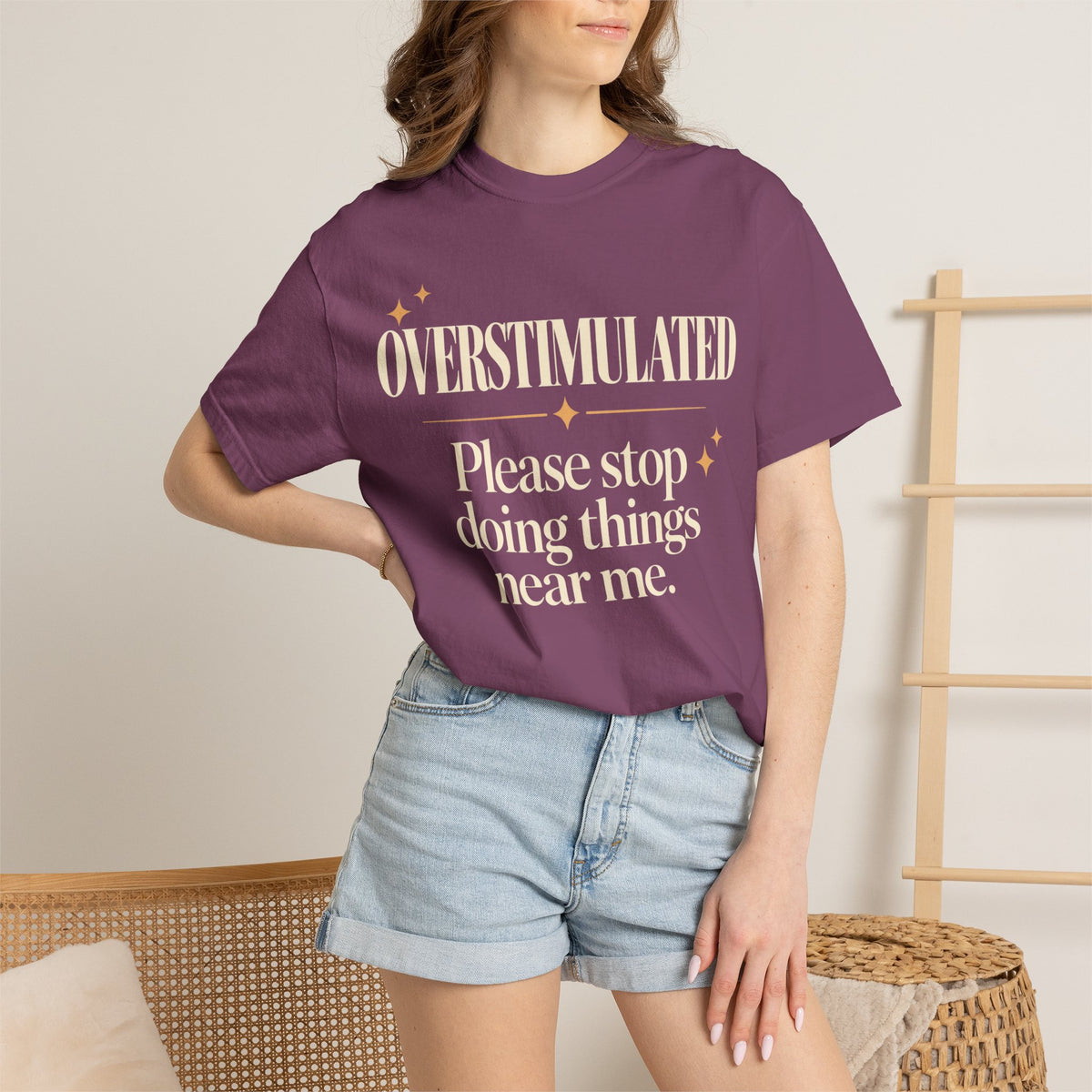 Overstimulated. T-shirt