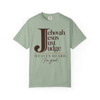 Jehovah Jesus Just Judge t-shirt