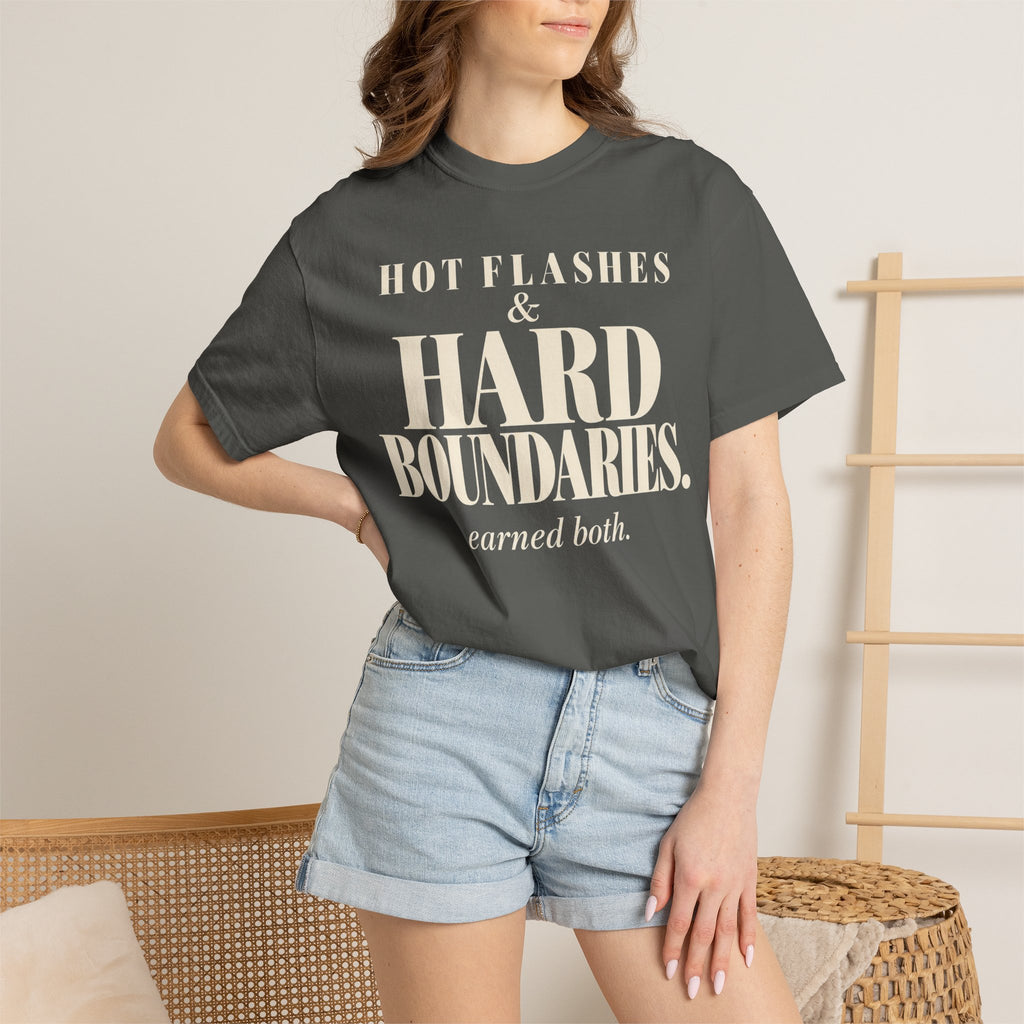 Hot Flashes & Hard Boundaries T-shirt