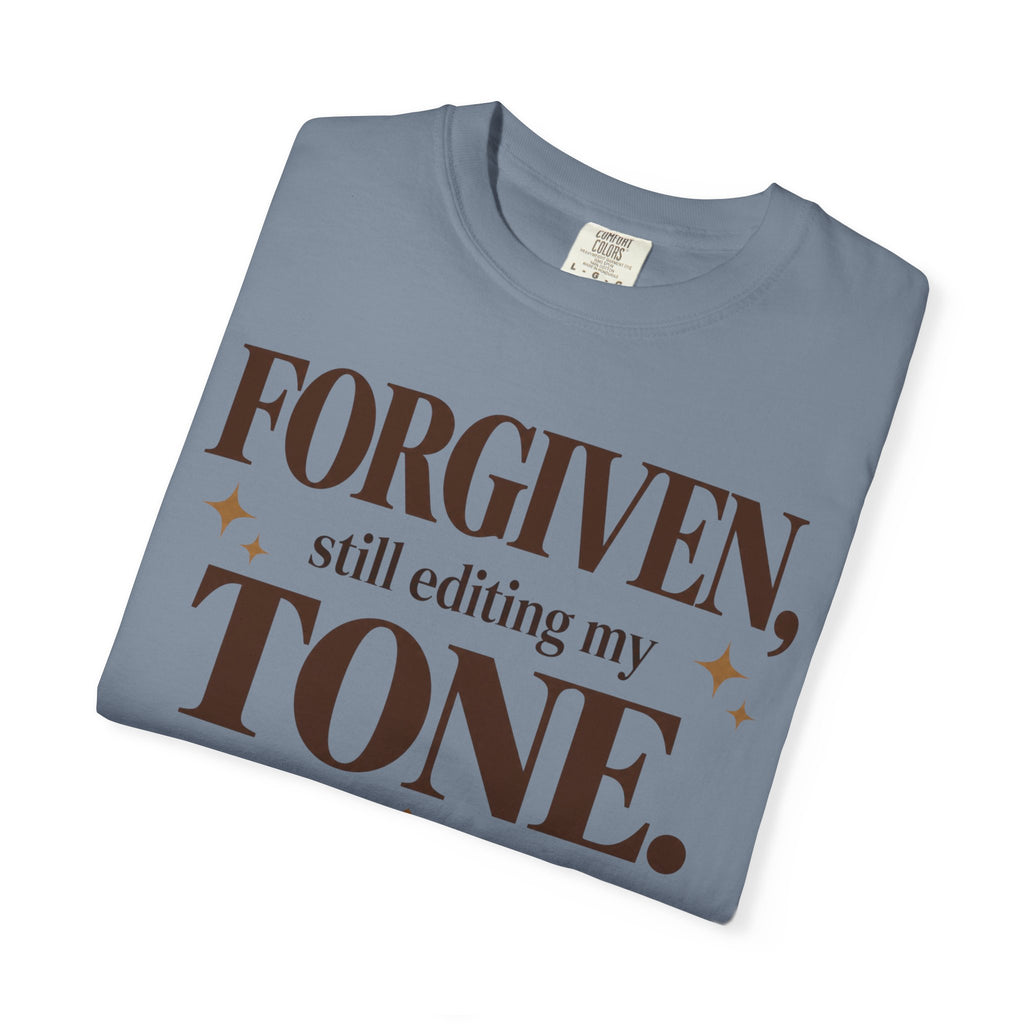 Forgiven.  Still editing my tone T-shirt