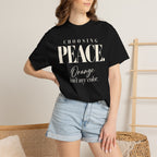 Choosing peace T-shirt
