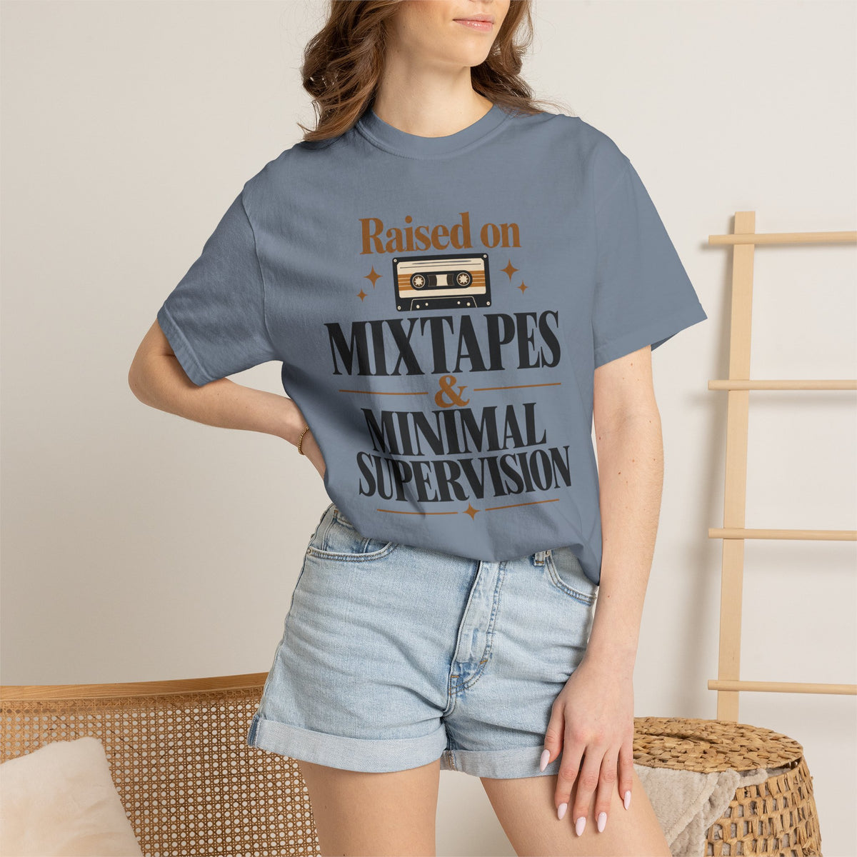 Raised on mixtapes T-shirt
