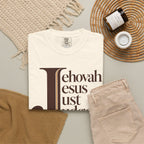 Jehovah Jesus Just Judge t-shirt