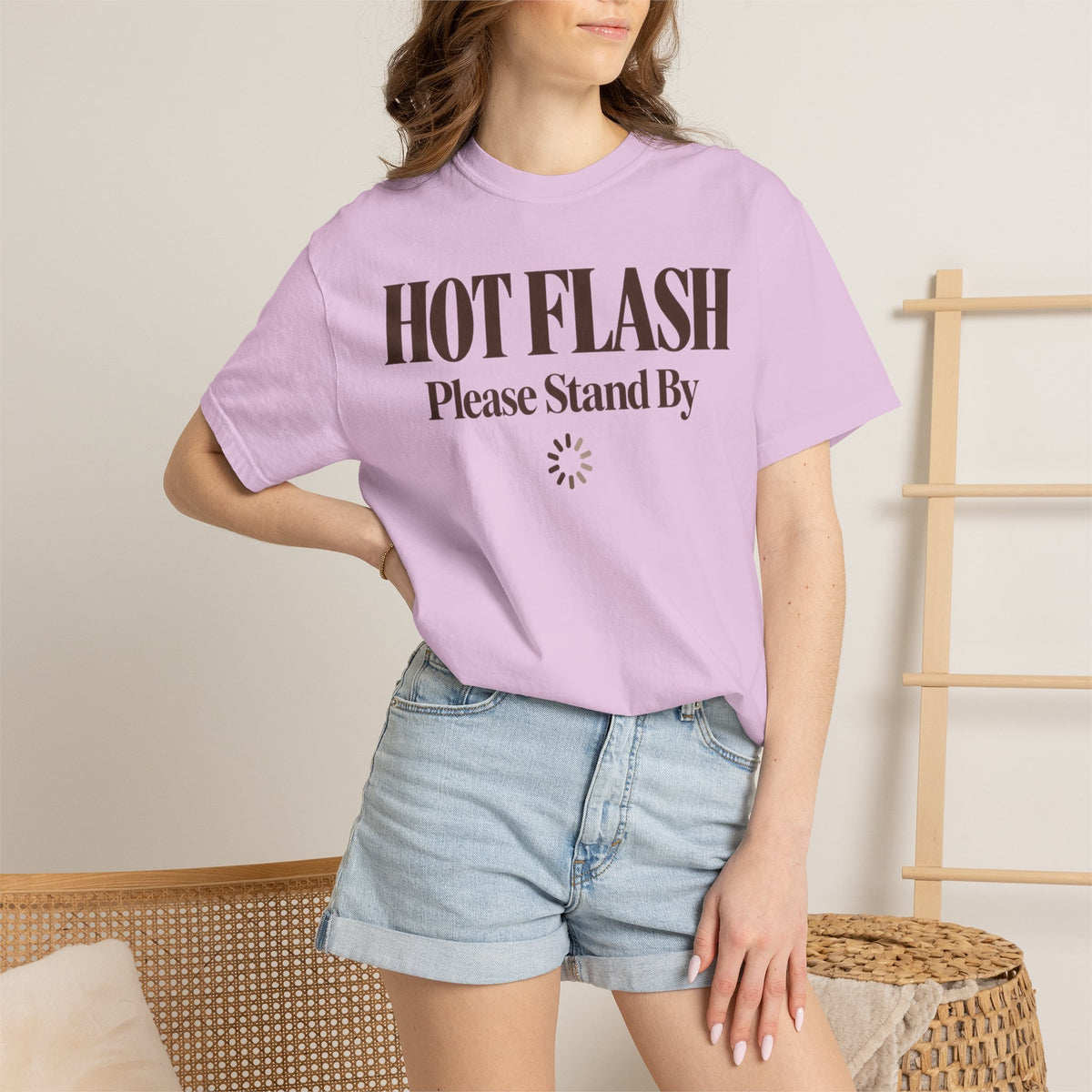 Hot flash - please stand by T-shirt
