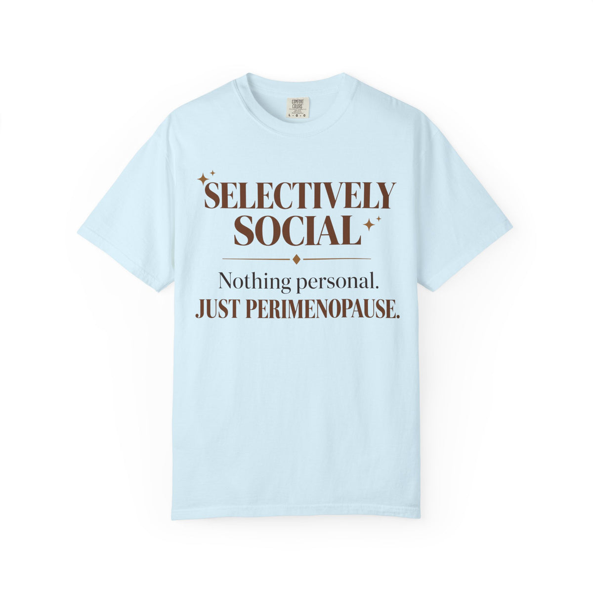 Selectively social T-shirt