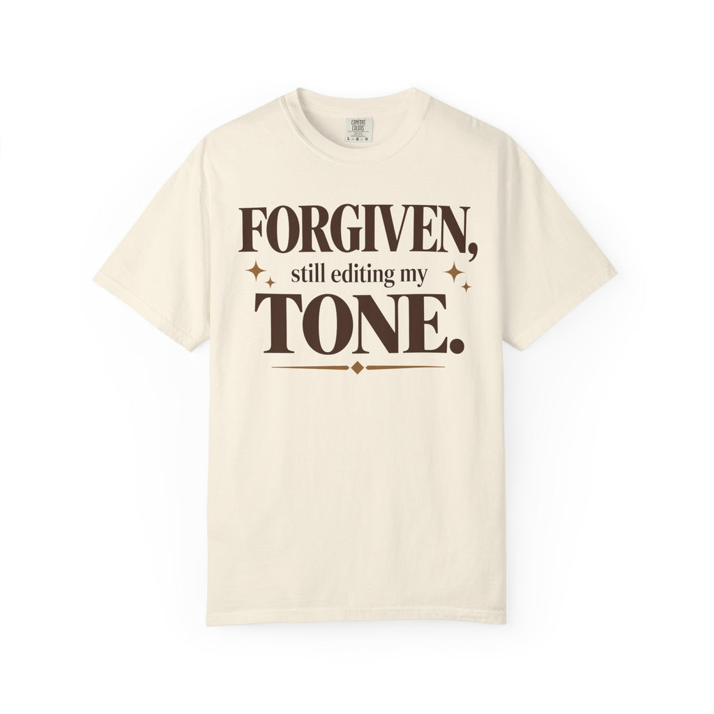 Forgiven.  Still editing my tone T-shirt