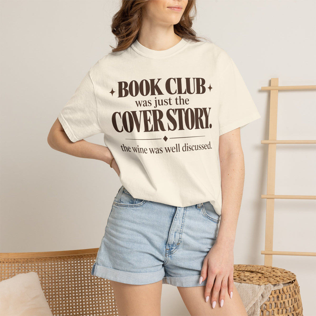 Book club was just the cover story T-shirt