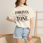 Forgiven.  Still editing my tone T-shirt