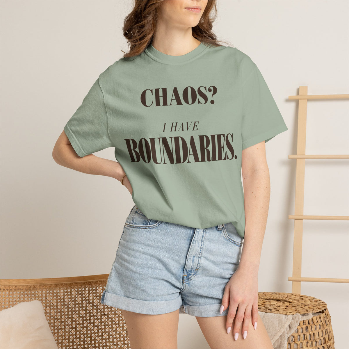 Chaos?  I have boundaries T-shirt
