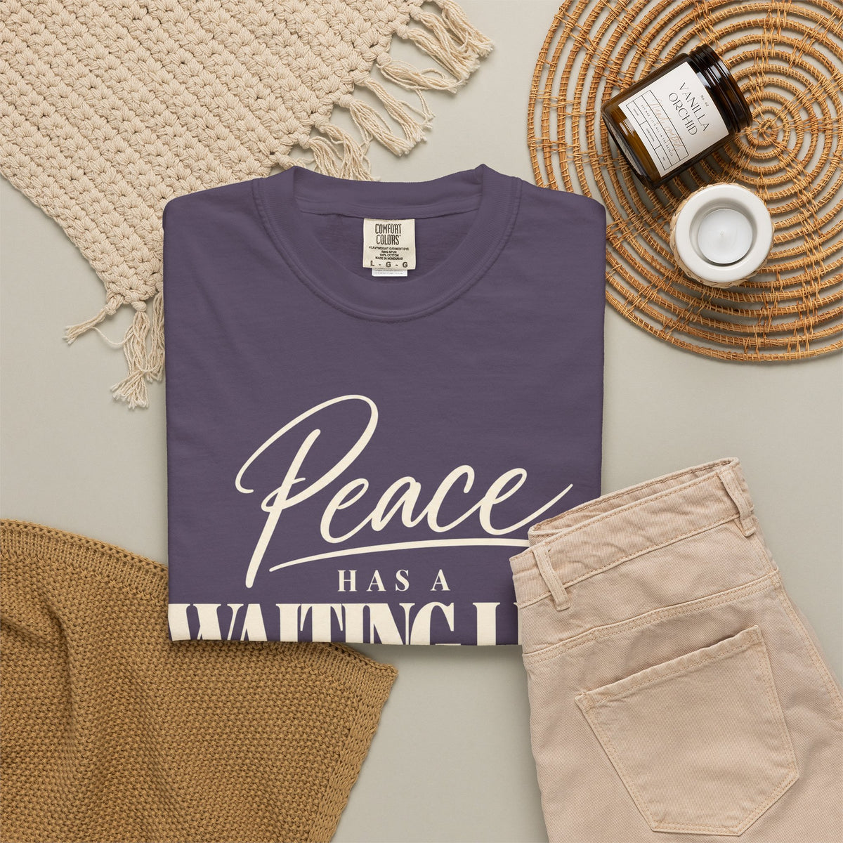 Peace has a waiting list V2  T-shirt