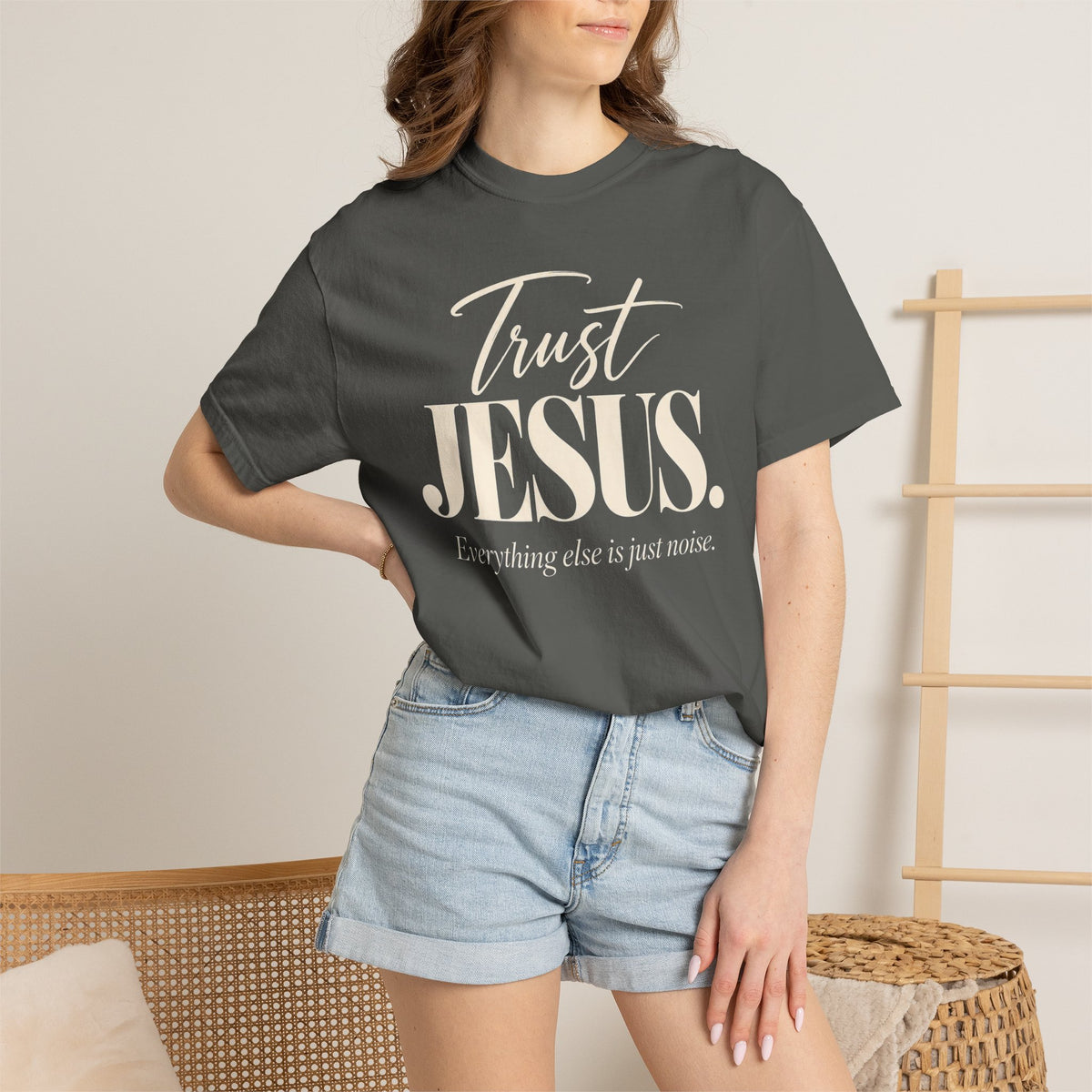 Trust Jesus.  Everything else is just noise T-Shirt
