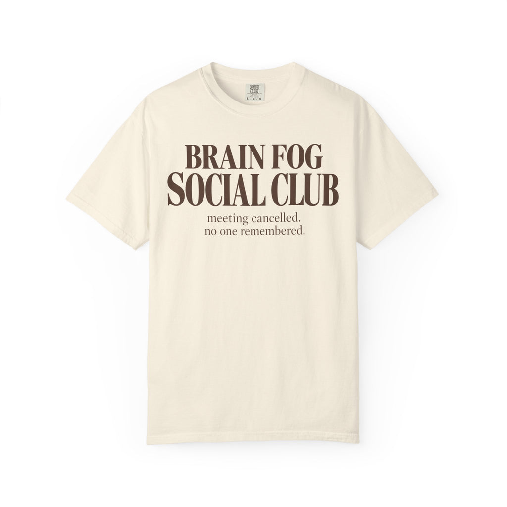 Brain fog social club T-shirt