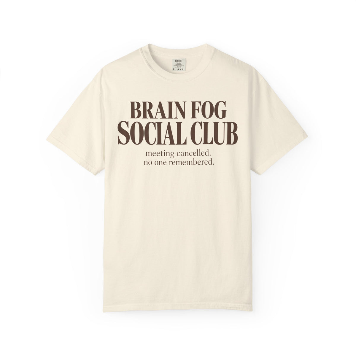 Brain fog social club T-shirt