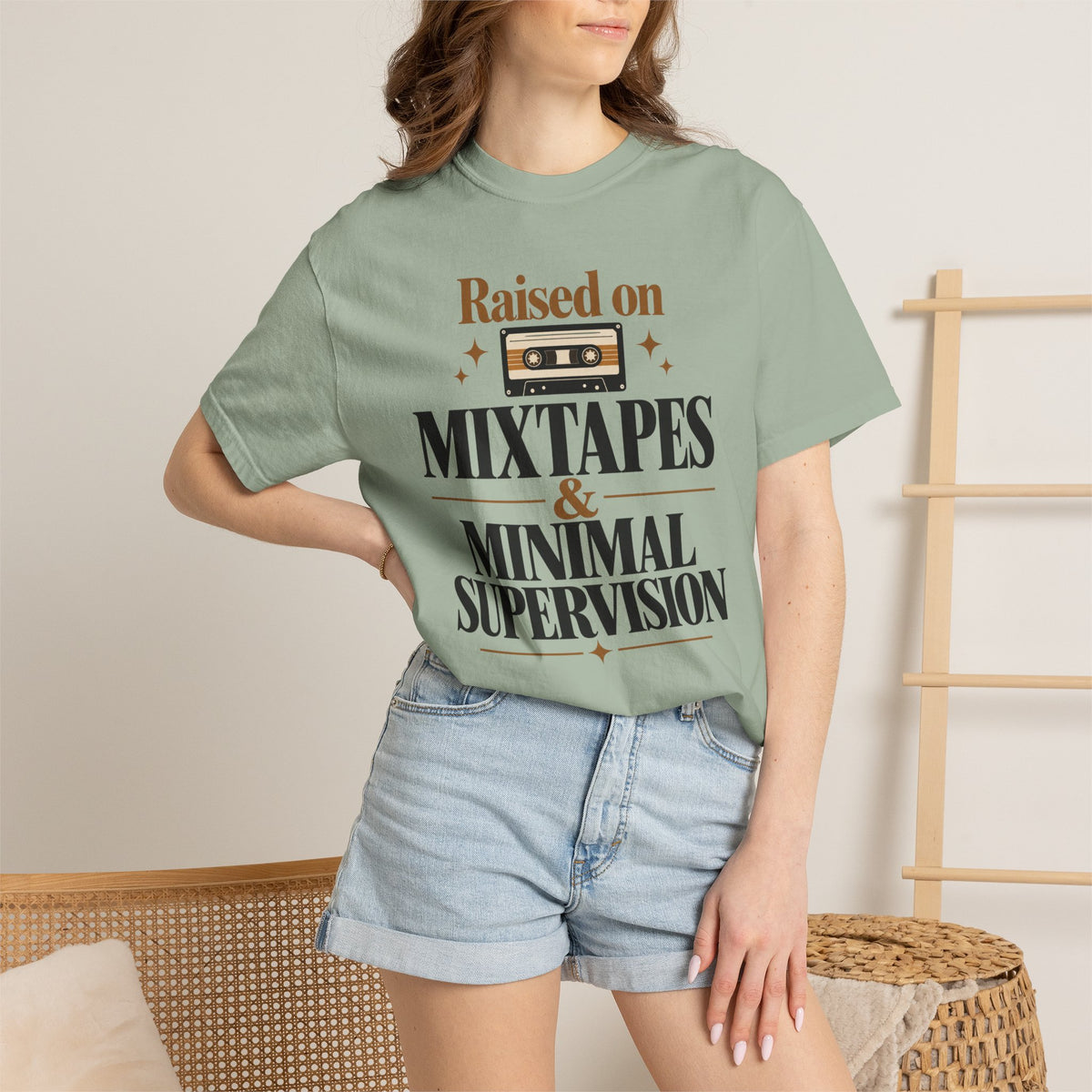 Raised on mixtapes T-shirt