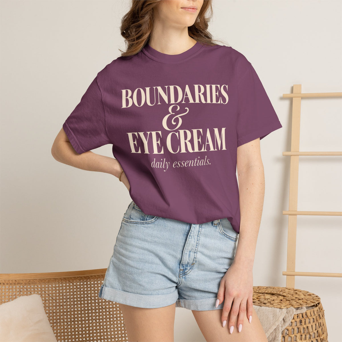 Boundaries & Eye cream T-shirt