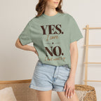 Yes I care.  No I don't want to go. T-shirt