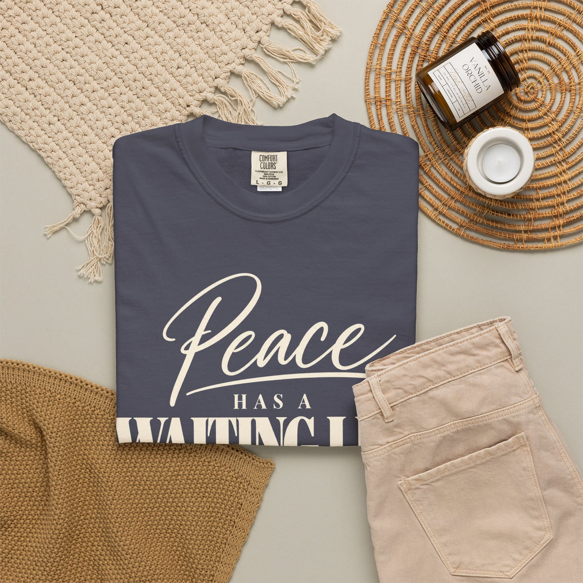Peace has a waiting list V2  T-shirt