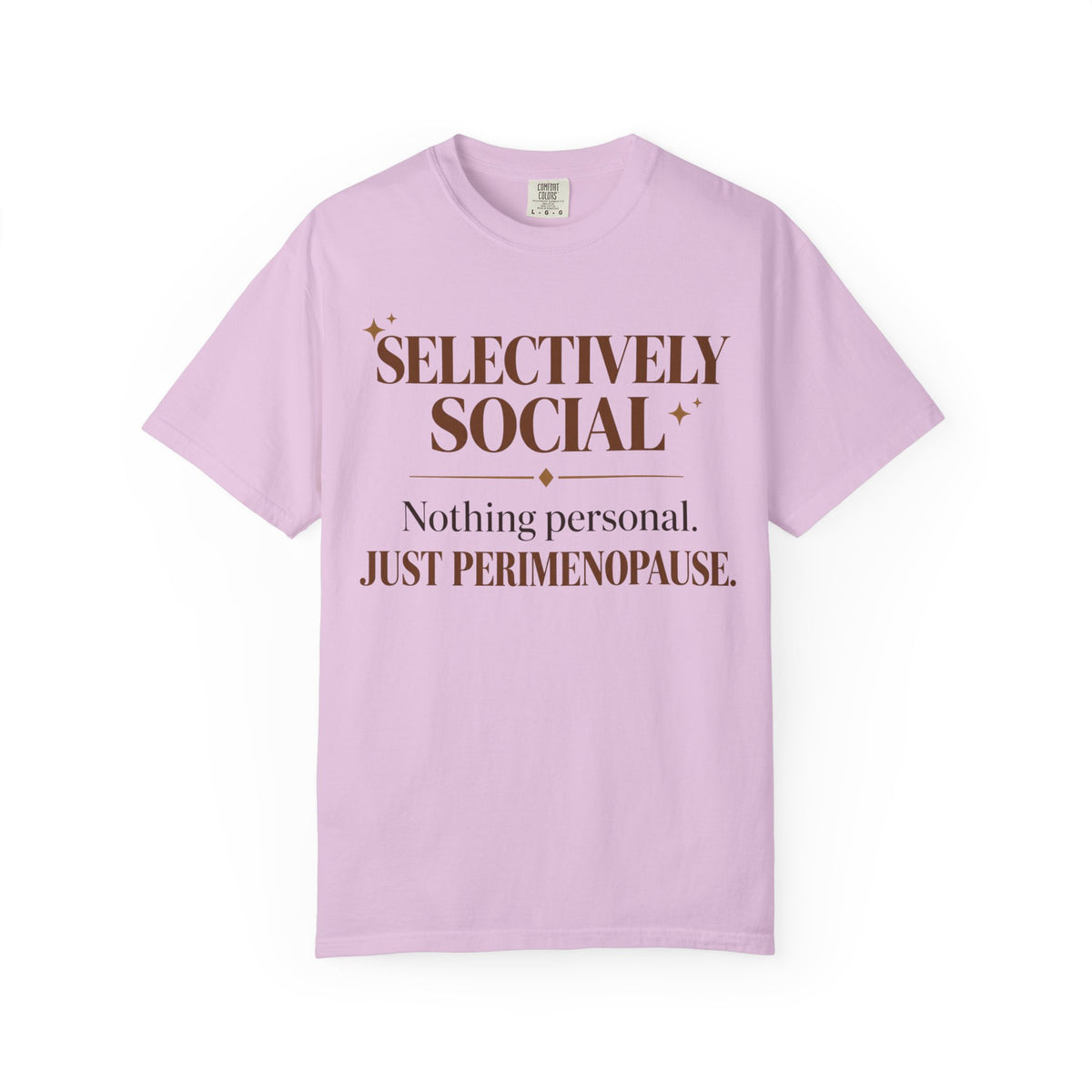 Selectively social T-shirt