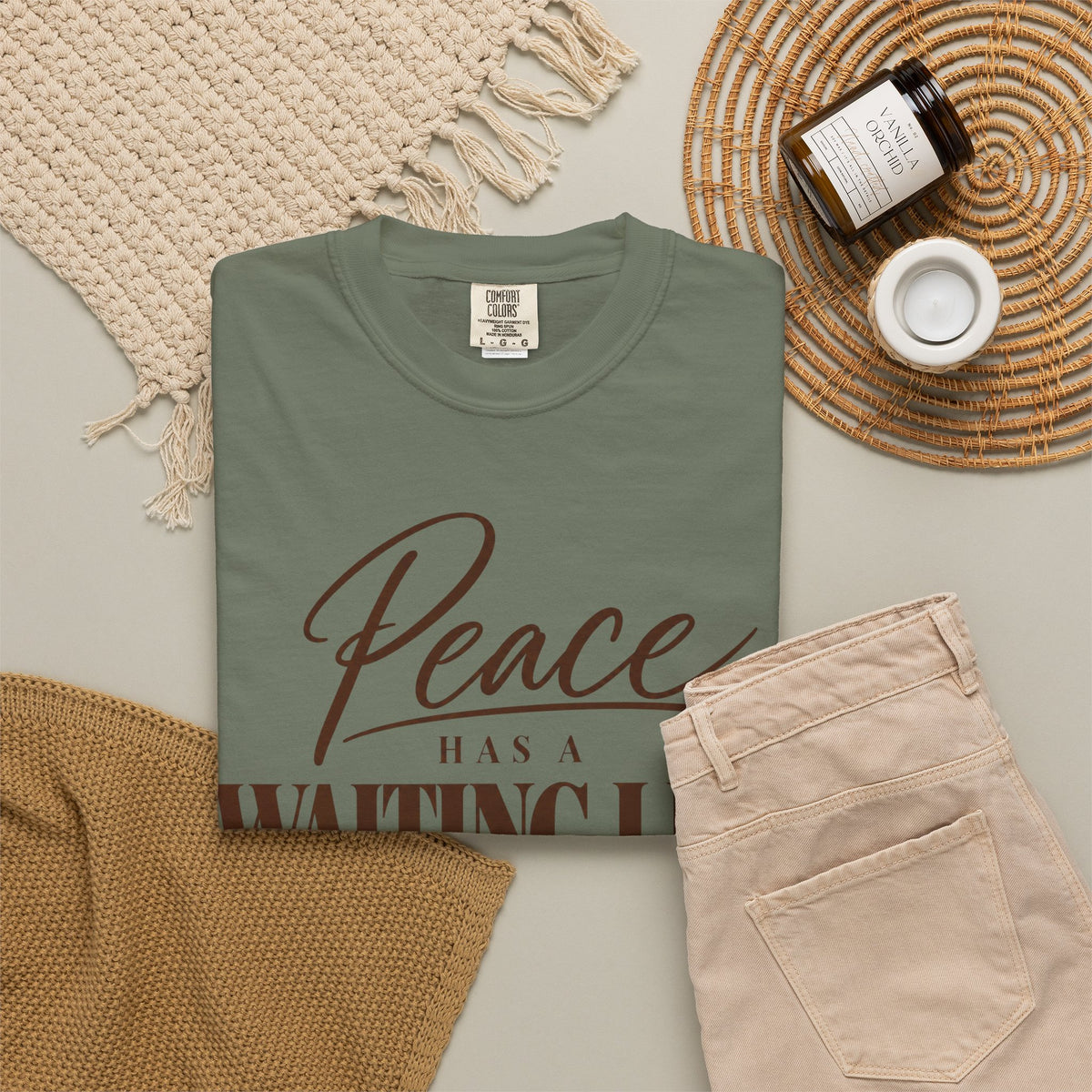 Peace has a waiting list V2  T-shirt