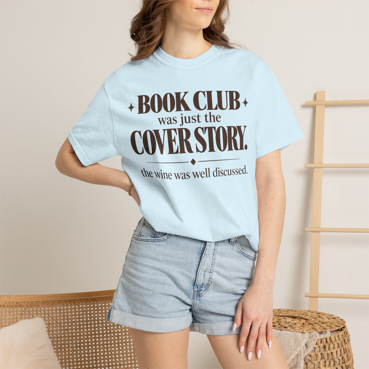 Book club was just the cover story T-shirt