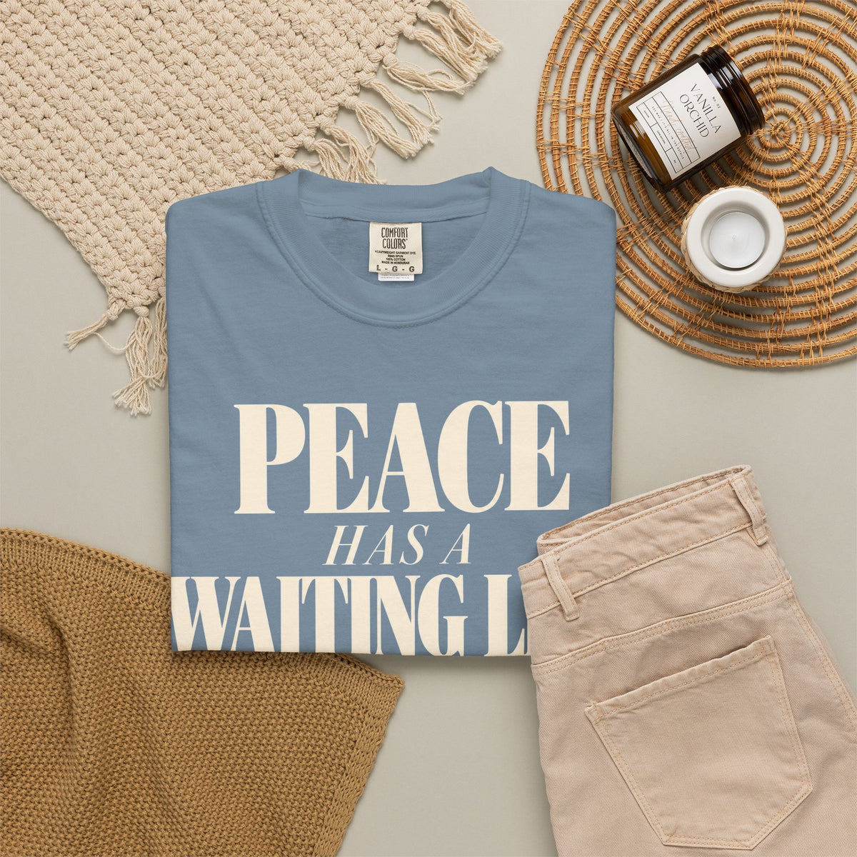 Peace has a waiting list T-shirt