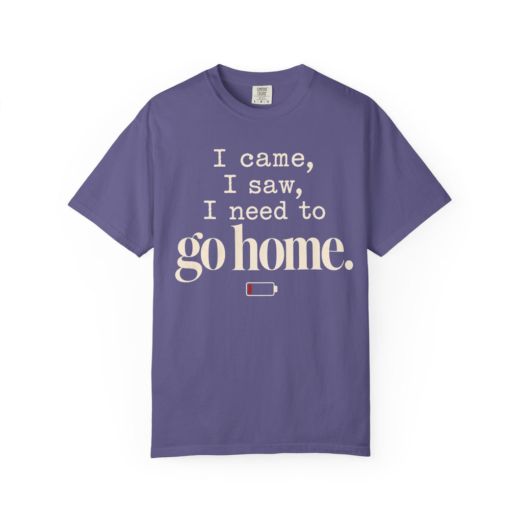I came.  I saw.  I need to go home. T-shirt
