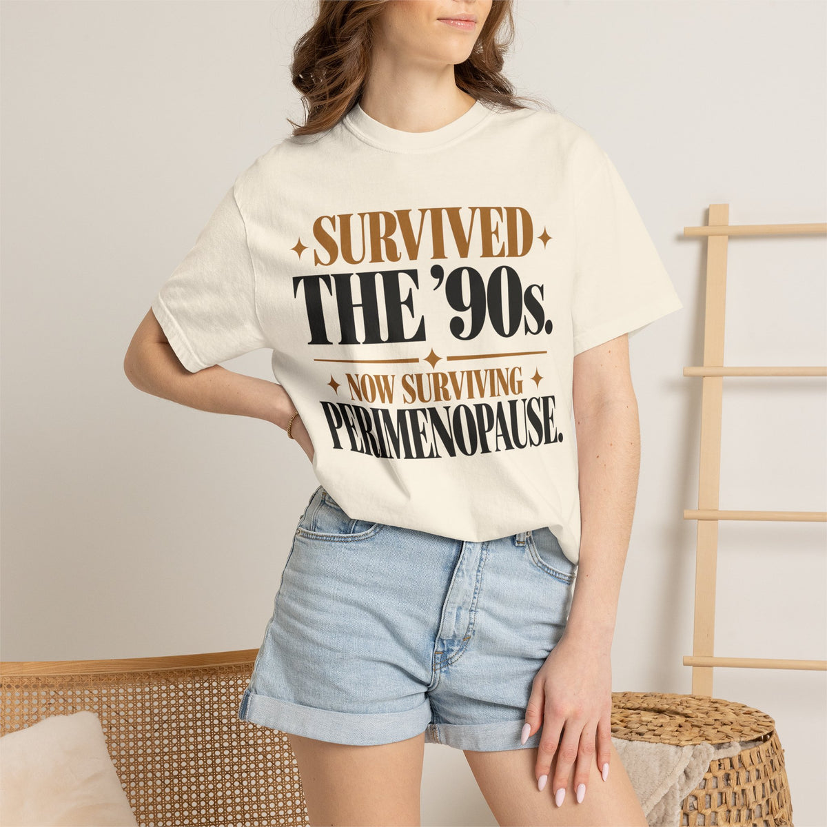 Survived the 90's - Now surviving Perimenopause T-shirt