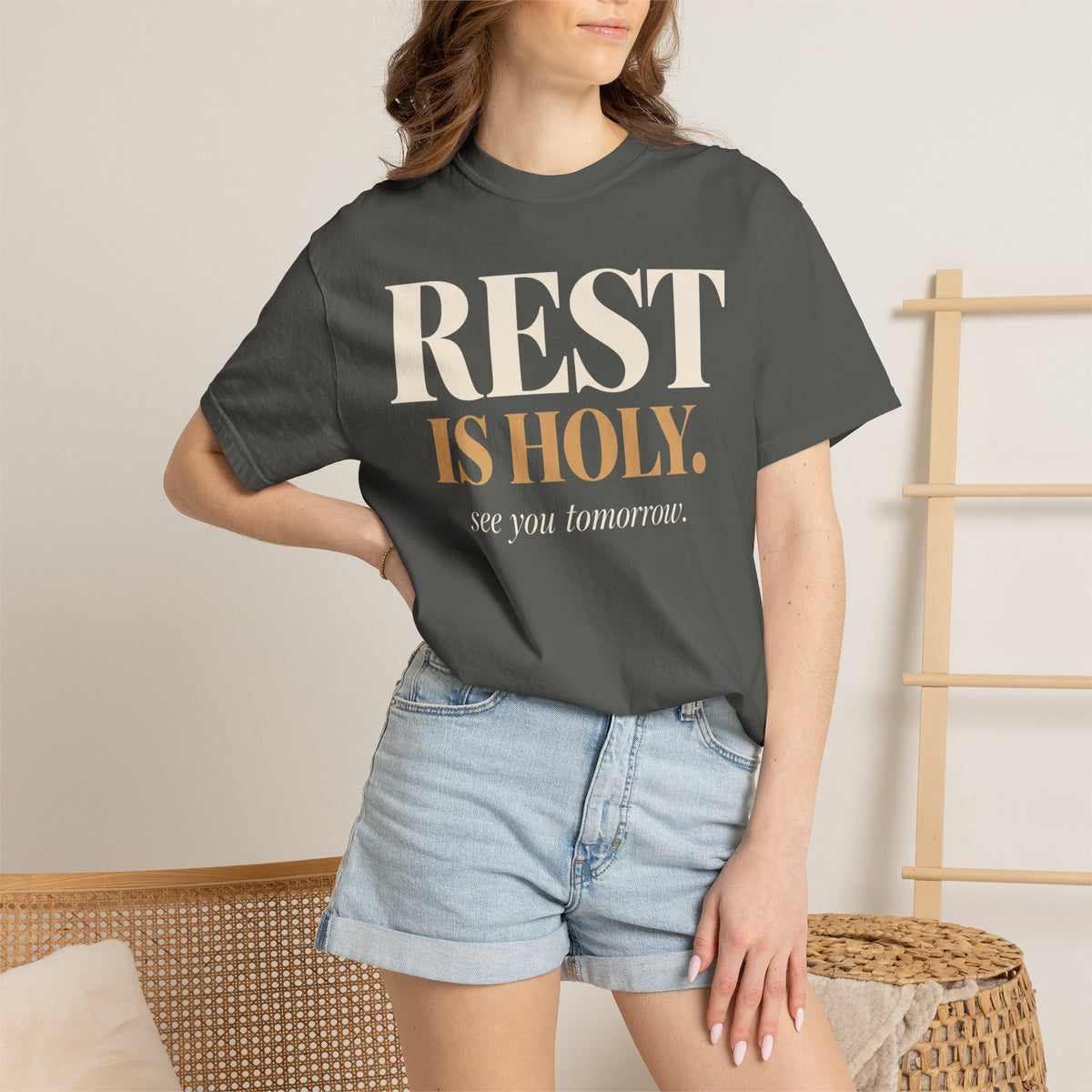 Rest is Holy T-shirt