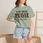 Iced coffee. Prayer before people T-shirt