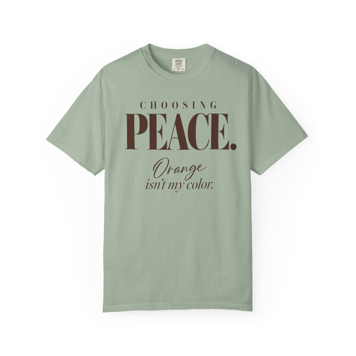 Choosing peace T-shirt
