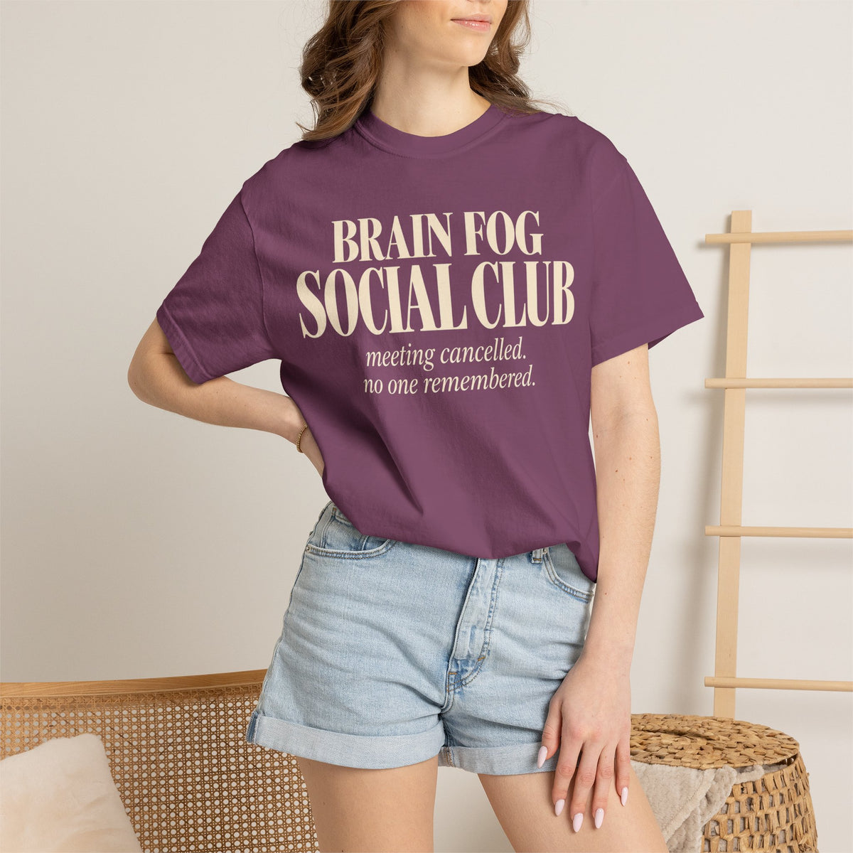 Brain fog social club T-shirt
