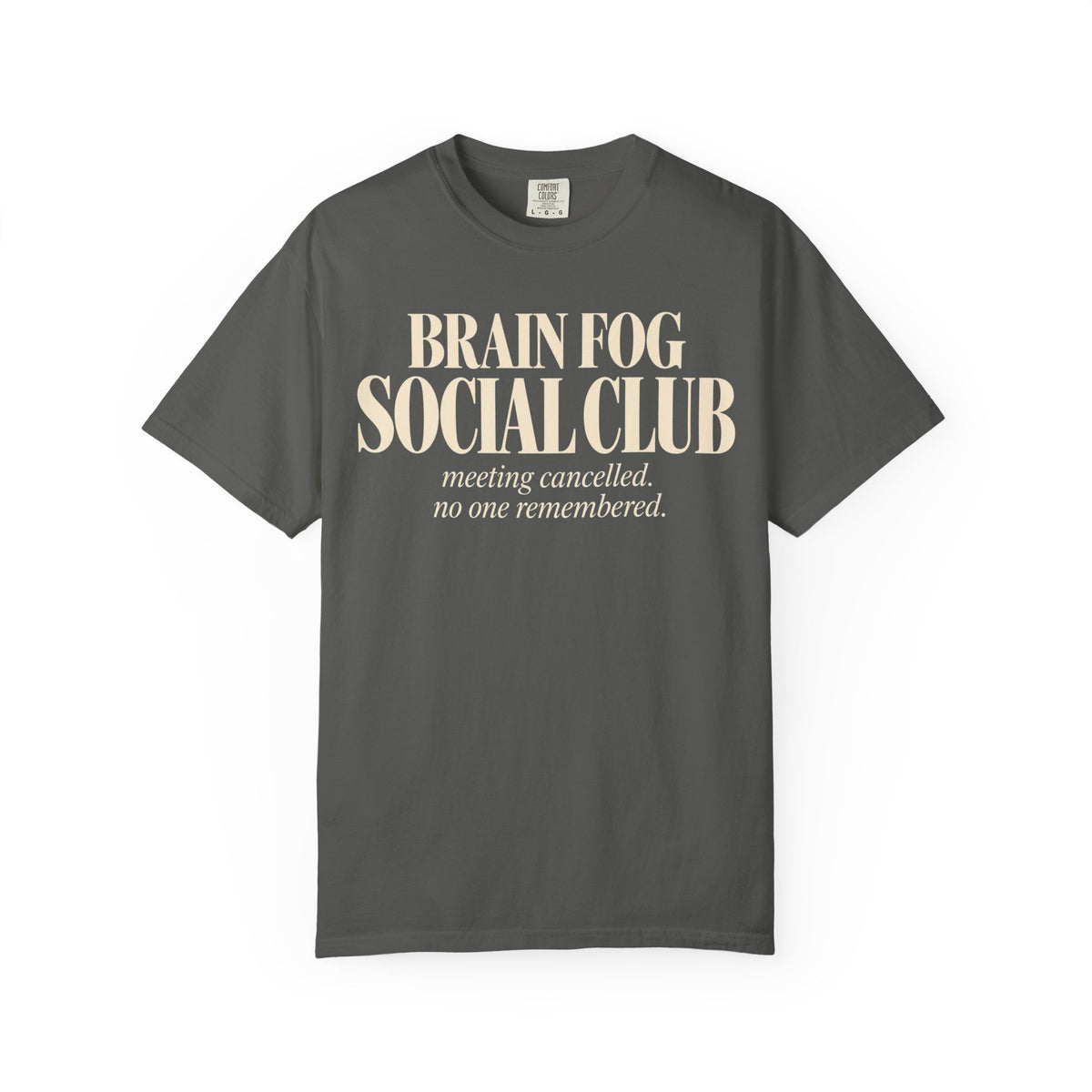 Brain fog social club T-shirt