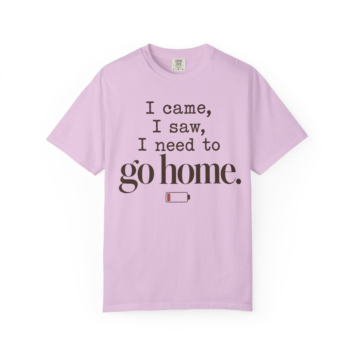 I came. I saw. I need to go home. T-shirt