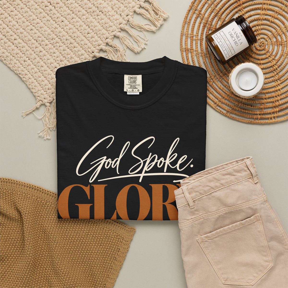 God spoke. Glory followed T-shirt